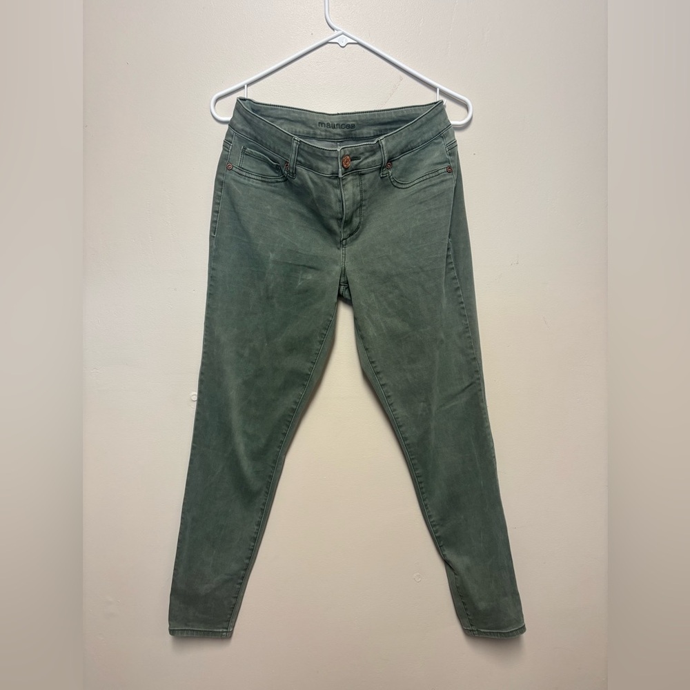 Maurices Olive Skinny Jeans for Women